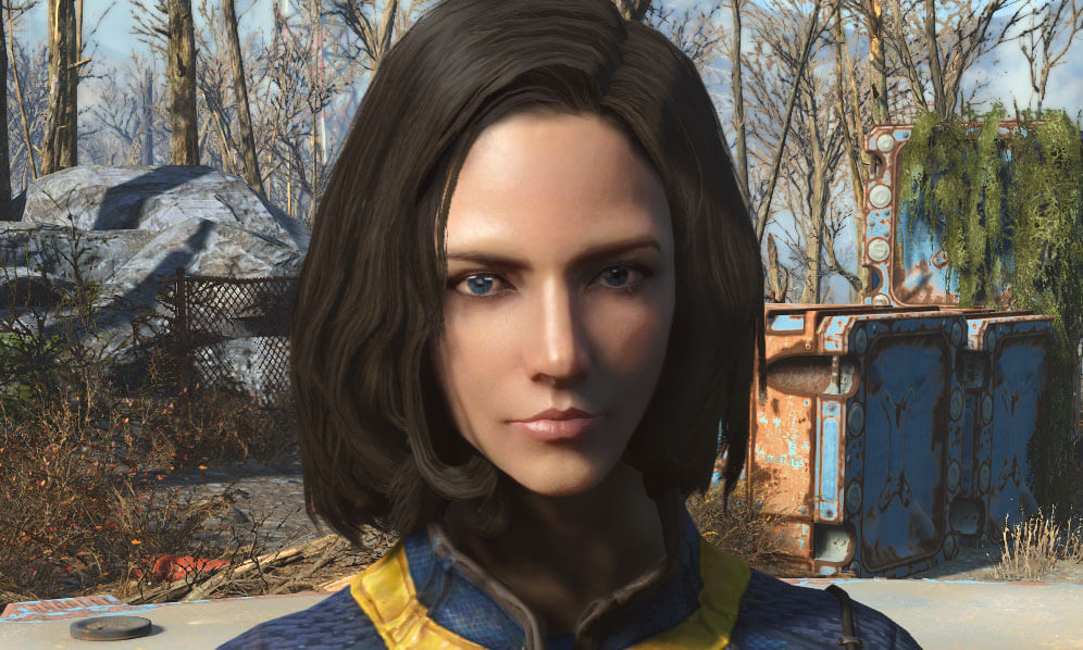 Fallout4 美人セーブデータ紹介 テクスチャmodを使ったキャラ作成