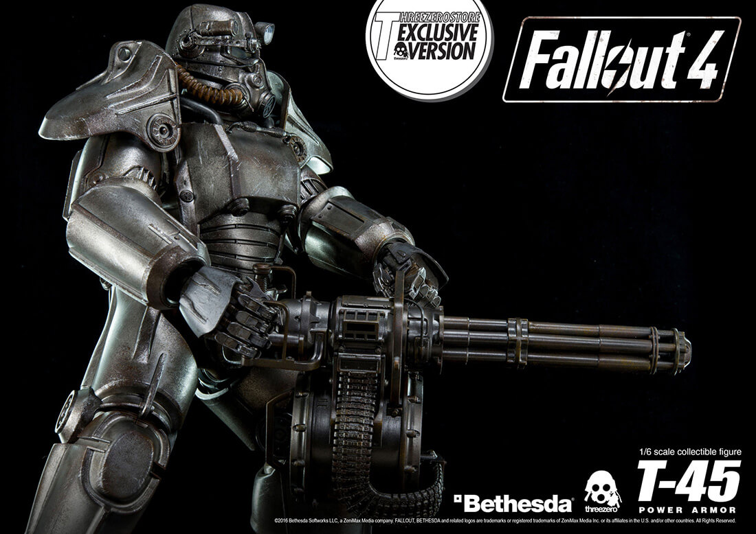 Fallout4 T 45パワーアーマーの1 6フィギュアが登場 1月28日より予約